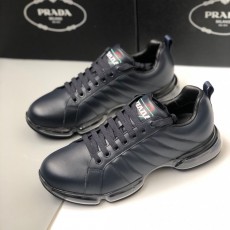 PRADA 프라다 가죽 에어스니커즈