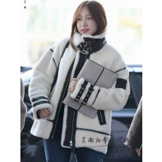 EXID 하니 안희연 착용 21FW 무스너클 여성 무스탕 점퍼 0110