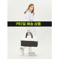 PXG 여성 컬러 블록 보스턴백 (온라인 품절)